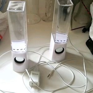 Light up,water shoot speakers